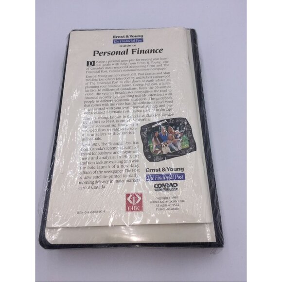 CIBC VHS Video Guide To Personal Finance Financial Post Ernst & Young Vintage - Picture 5 of 11